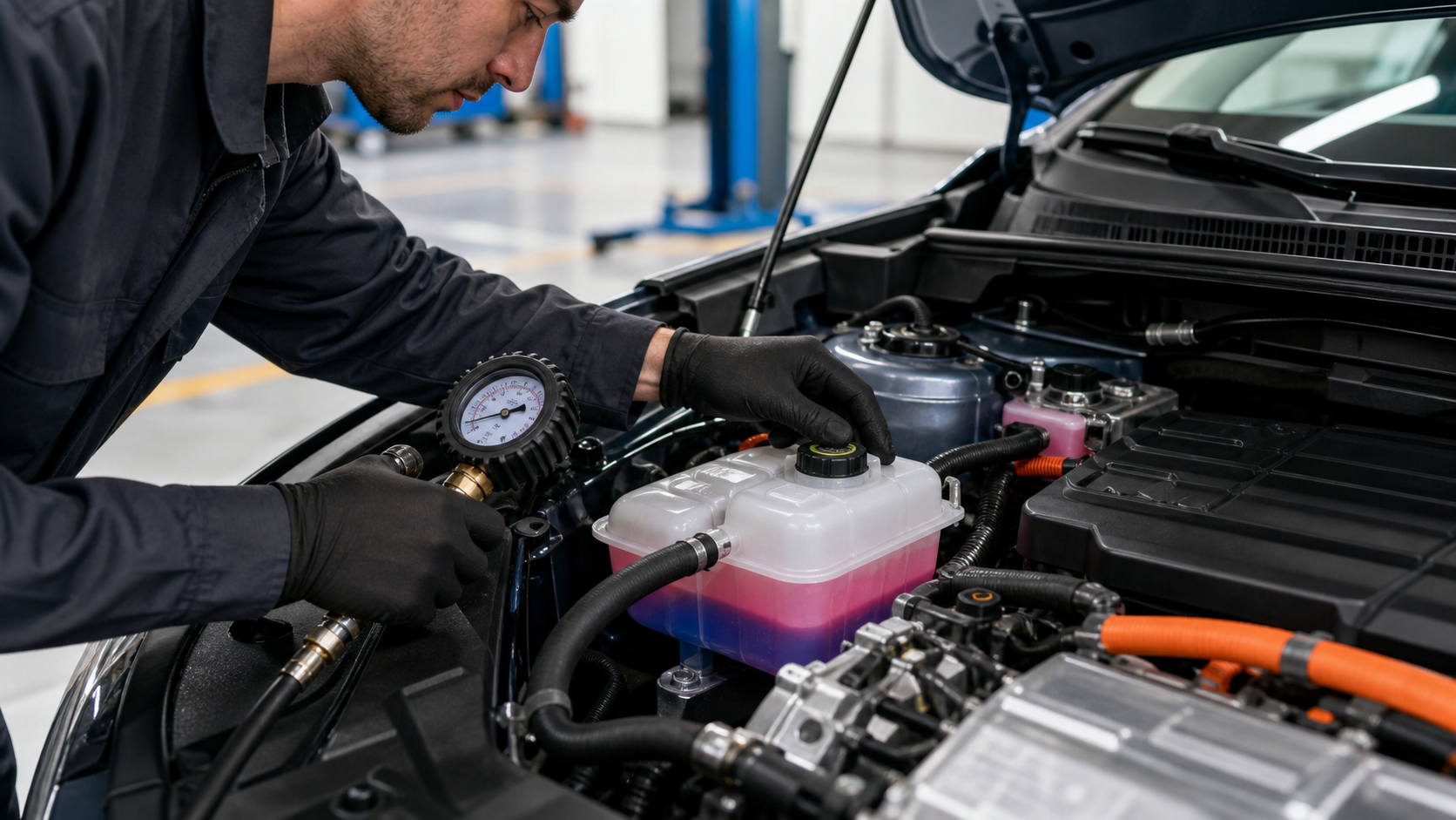 Changan Q07 soyutma sistemi baxımı: batareya, inverter və mühərrik qorunması
