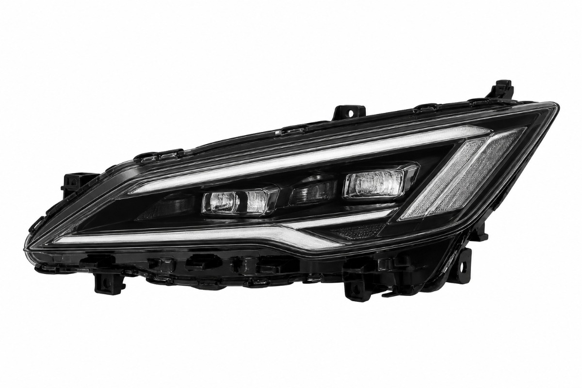 BYD Destroyer 05 Fara zavod ksenon blok ustunde sbor mashin üstünde gelenen